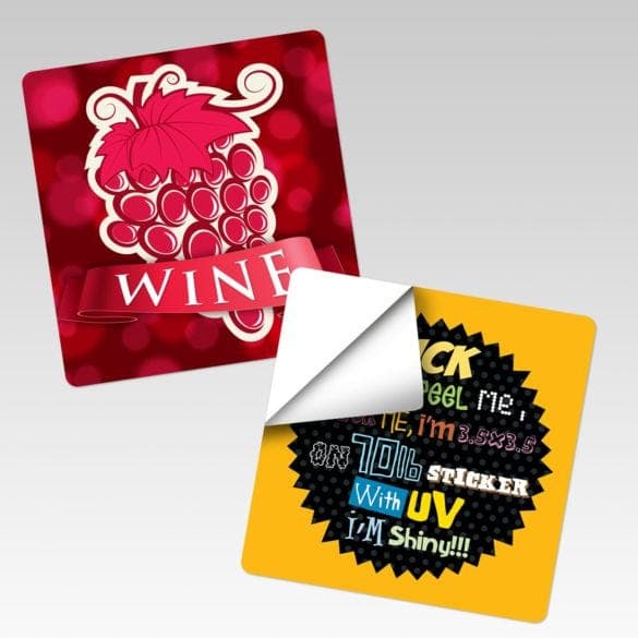 Round Corner Stickers - Image 1
