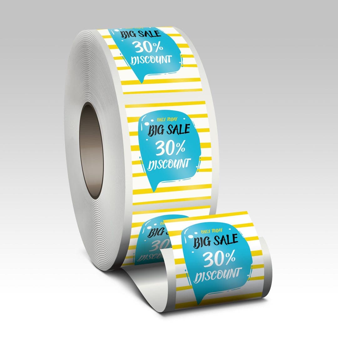 SemiGloss Roll Labels - Image 1