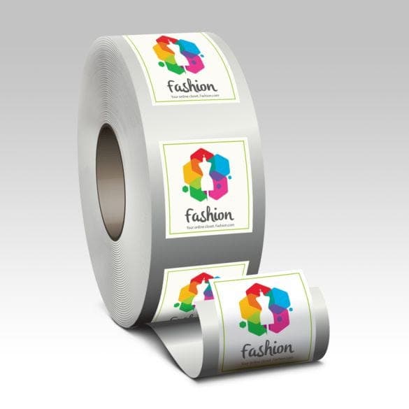 Square Roll Labels - Image 1