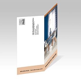 Direct Mail Half-Fold Flyers & Brochures
