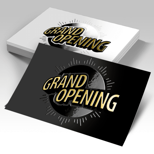 Dual Raised Postcards - Image 1