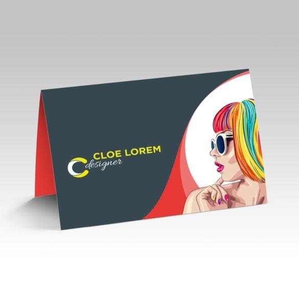 Fold-Over Business Cards - Image 1