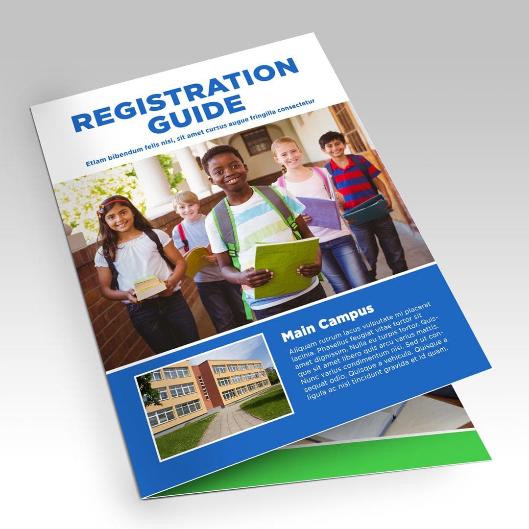 Half Fold Brochures - Image 1