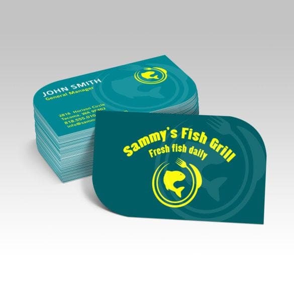 Leaf Business Cards - Image 1