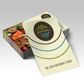 Natural Announcement Cards - Image 1