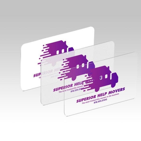 Plastic Business Cards - Image 1