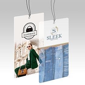 Plastic Hang Tags - Image 1