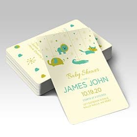 Round Corner Announcement Cards - Image 1