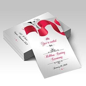 Silk Announcement Cards - Image 1