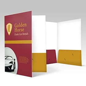 Silk Presentation Folders - Image 1