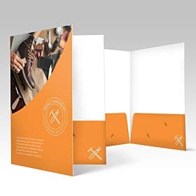 Suede Presentation Folders - Image 1