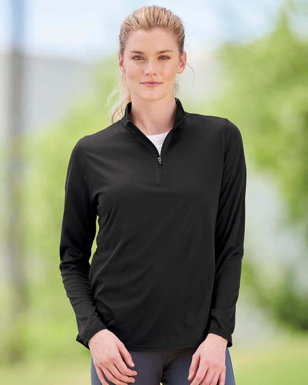 Augusta Sportswear Women's Attain Color Secure® Performance Quarter-Zip Pullover