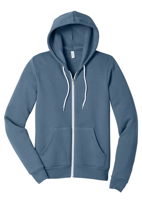 BELLA+CANVAS ® Unisex Sponge Fleece Full-Zip Hoodie. BC3739