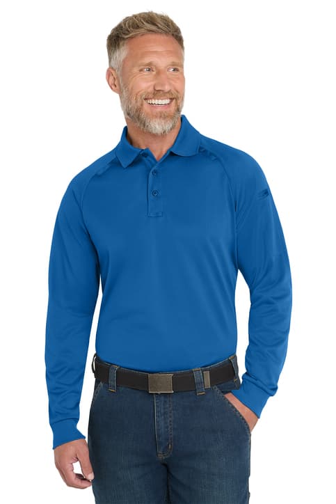 CornerStone ® - Select Long Sleeve Snag-Proof Tactical Polo. CS410LS