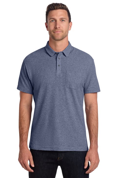 Port Authority ® C-FREE ® Cotton Blend Pique Pocket Polo K868