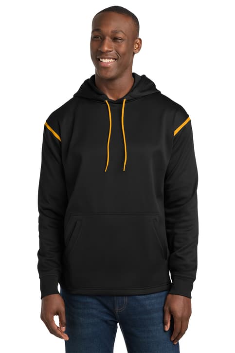 Sport-Tek ® Tech Fleece Colorblock Hooded Sweatshirt. F246