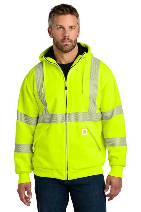 Carhartt ® ANSI 107 Class 3 Lined Full-Zip Sweatshirt CT104988