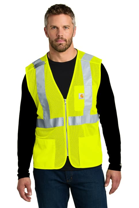 Carhartt ® ANSI Class 2 Mesh Zip-Front Vest CT106171