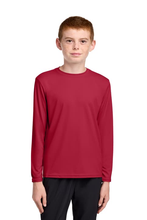 Port & Co ™ Youth Long Sleeve Performance Tee PC380YLS
