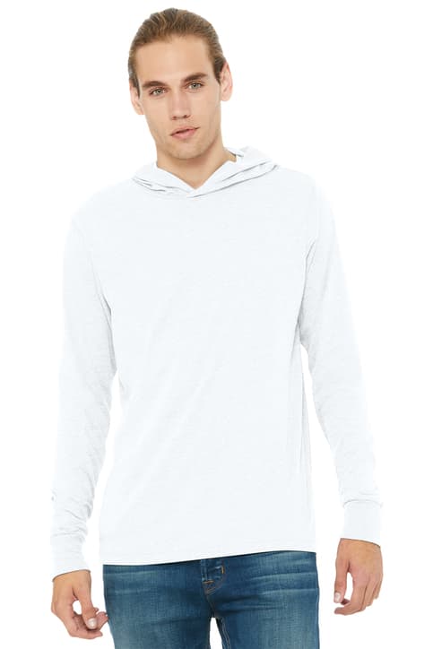 BELLA+CANVAS ® Unisex Jersey Long Sleeve Hoodie. BC3512