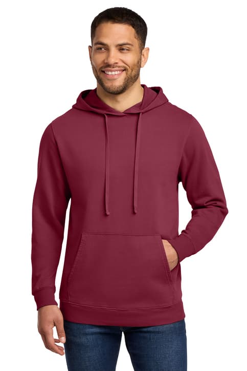 Port & Co ™ Beach Wash ® Garment-Dyed Pullover Hooded Sweatshirt. PC098H