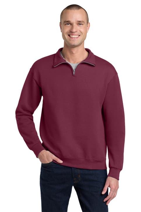 Jerzees ® - NuBlend ® 1/4-Zip Cadet Collar Sweatshirt. 995M