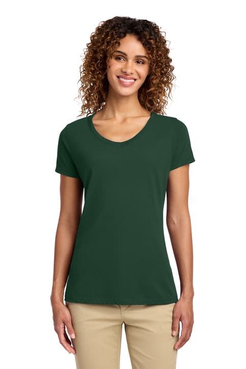 Port & Co ™ Women's Fan Favorite V-Neck Tee. LPC450V