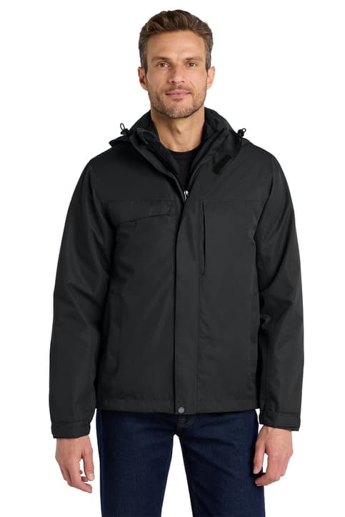 Port Authority ® Herringbone 3-in-1 Parka. J302