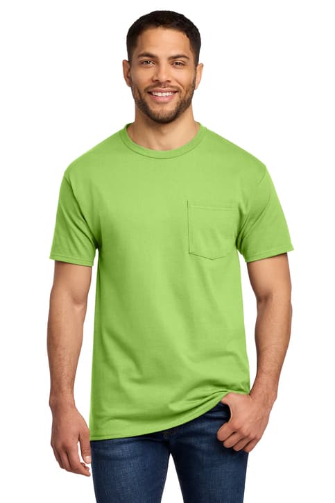 Port & Co ™ Essential Pocket Tee. PC61P