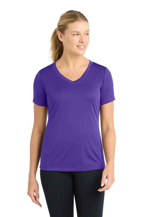 Sport-Tek ® Women's PosiCharge ® Competitor™ V-Neck Tee. LST353