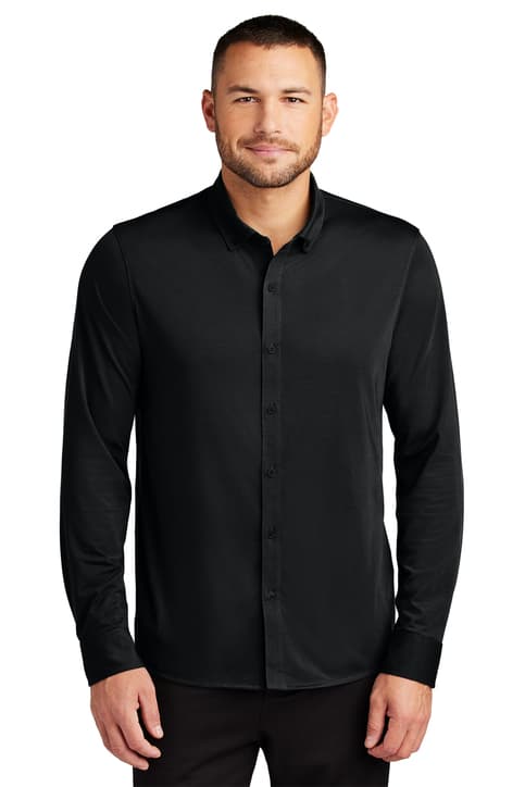 Mercer+Mettle ® Stretch Jersey Long Sleeve Shirt MM1018