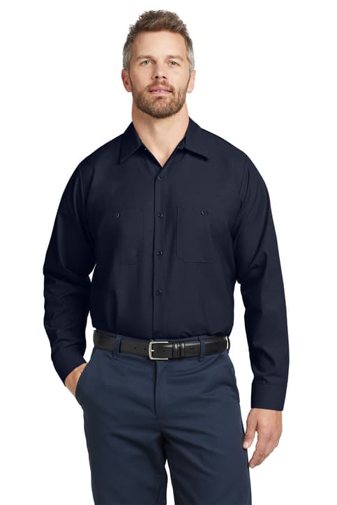 Red Kap ® Long Sleeve Industrial Work Shirt. SP14