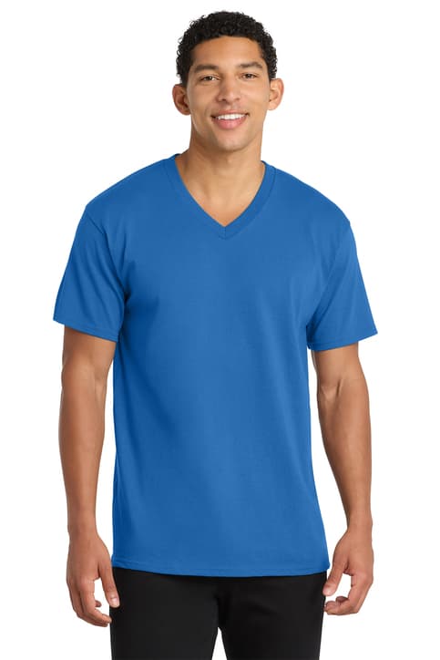 Port & Co ™ Core Cotton V-Neck Tee. PC54V