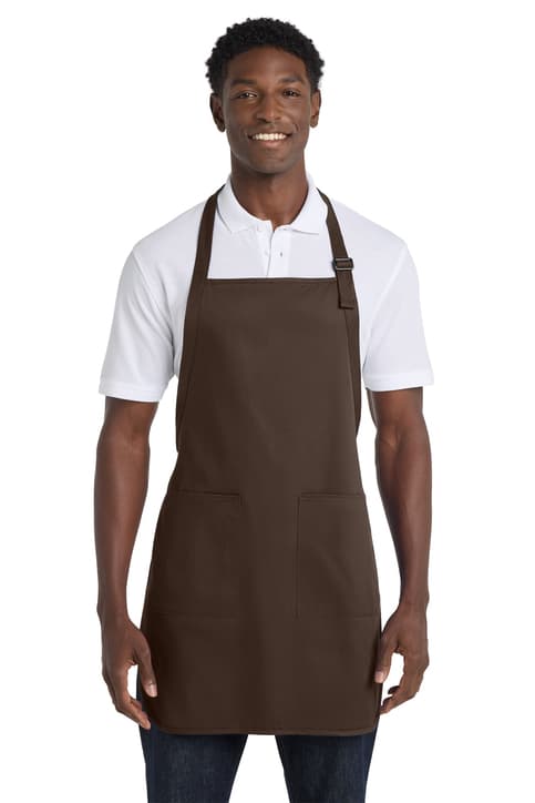 Port Authority ® Full-Length Apron with Pockets. A500