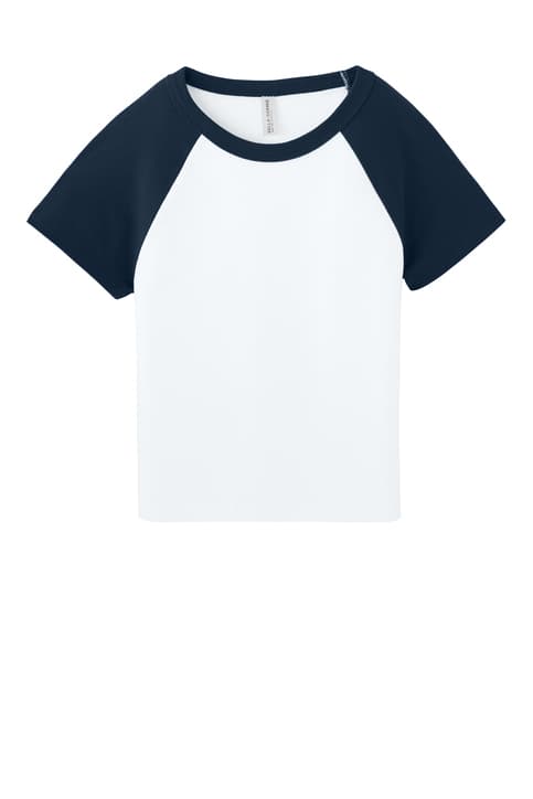 BELLA+CANVAS ® Women's Micro Rib Raglan Baby Tee BC1201