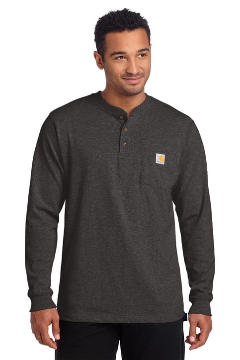 Carhartt ® Long Sleeve Henley T-Shirt CTK128