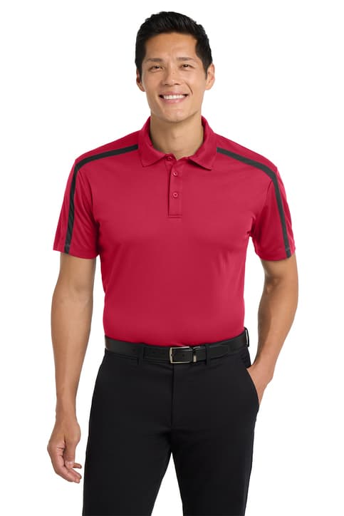 Port Authority ® Silk Touch™ Performance Colorblock Stripe Polo. K547