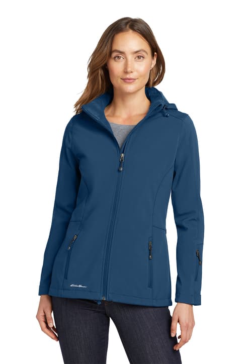 Eddie Bauer ® Women's Hooded Soft Shell Parka. EB537