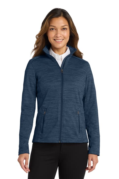 Port Authority ® Women's Digi Stripe Fleece Jacket. L231