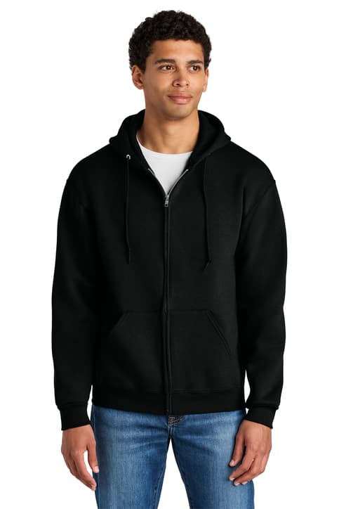 Jerzees Rugged ™ Unisex Full-Zip Hooded Sweatshirt Z12M