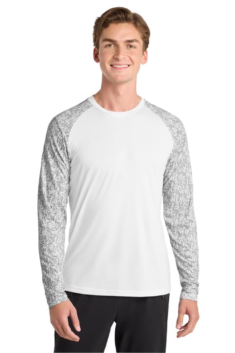 Sport-Tek ® Long Sleeve Digi Camo Tee. ST460LS