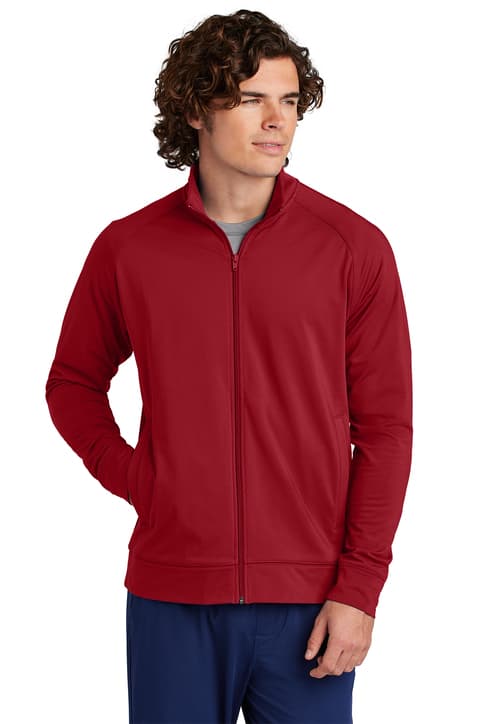 Sport-Tek ® Sport-Wick ® Stretch Full-Zip Cadet Jacket ST857