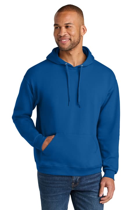 Jerzees Ultimate ™ Unisex CVC Ring Spun Hooded Sweatshirt IC49M