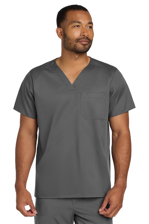 Wink ® Unisex WorkFlex Chest Pocket V-Neck Top WW3160