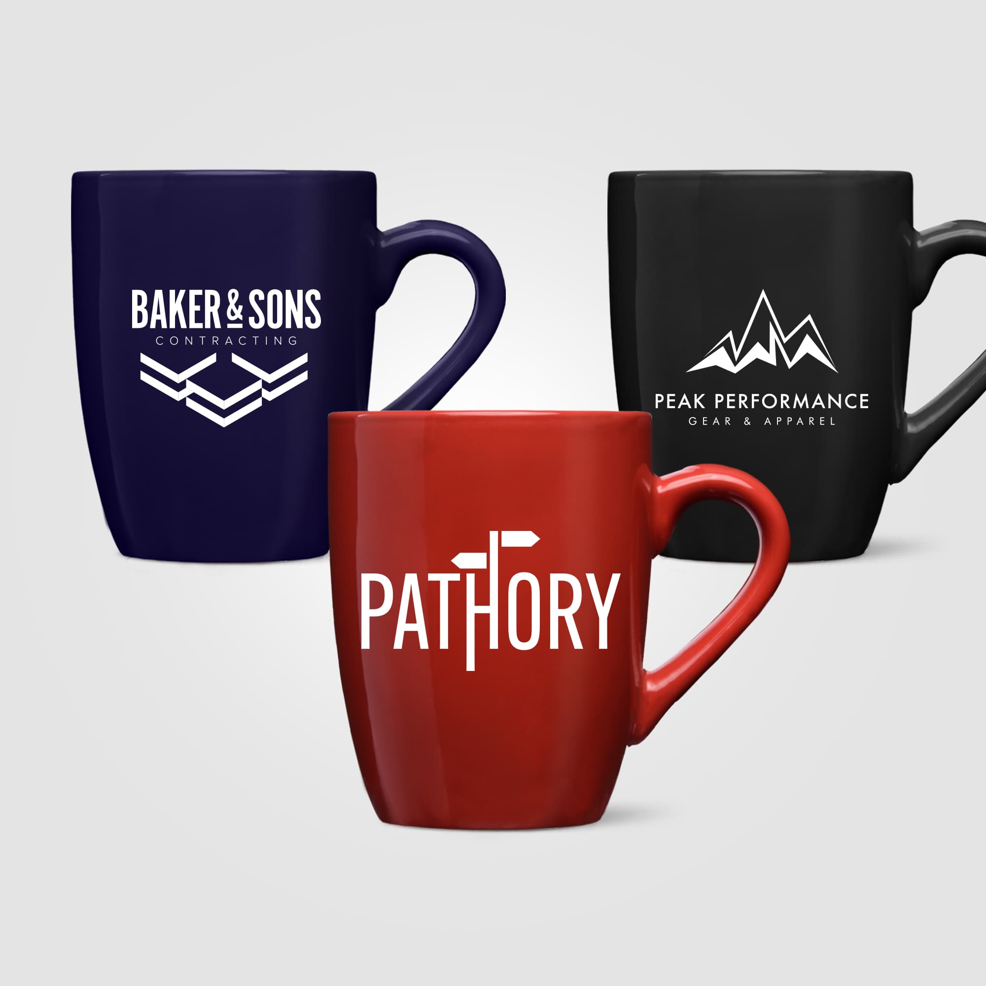 13 oz. Ceramic Bistro Mug - Classic - Image 1