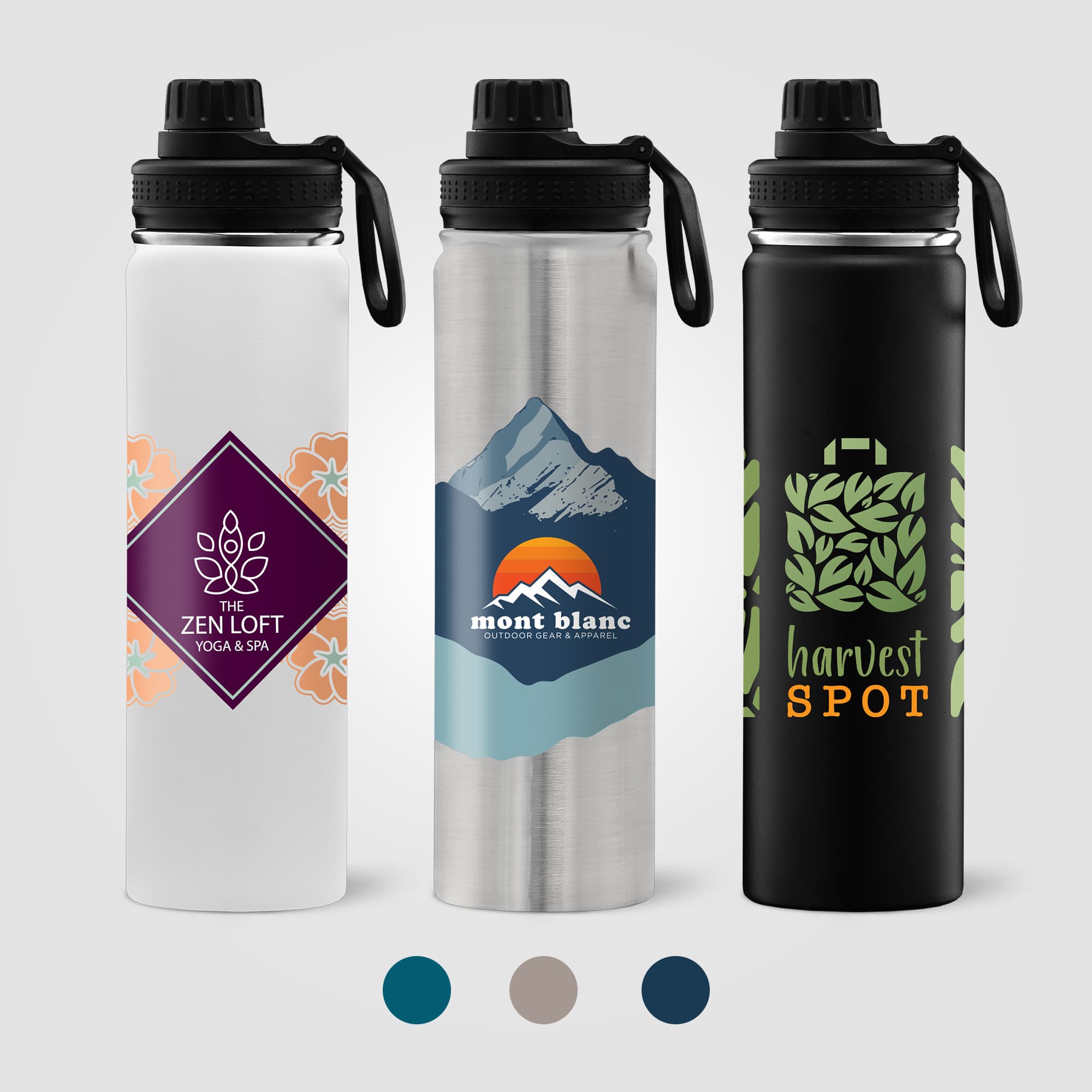 Alaska - 24 oz. Stainless Steel Double Wall Water Bottle - Image 1
