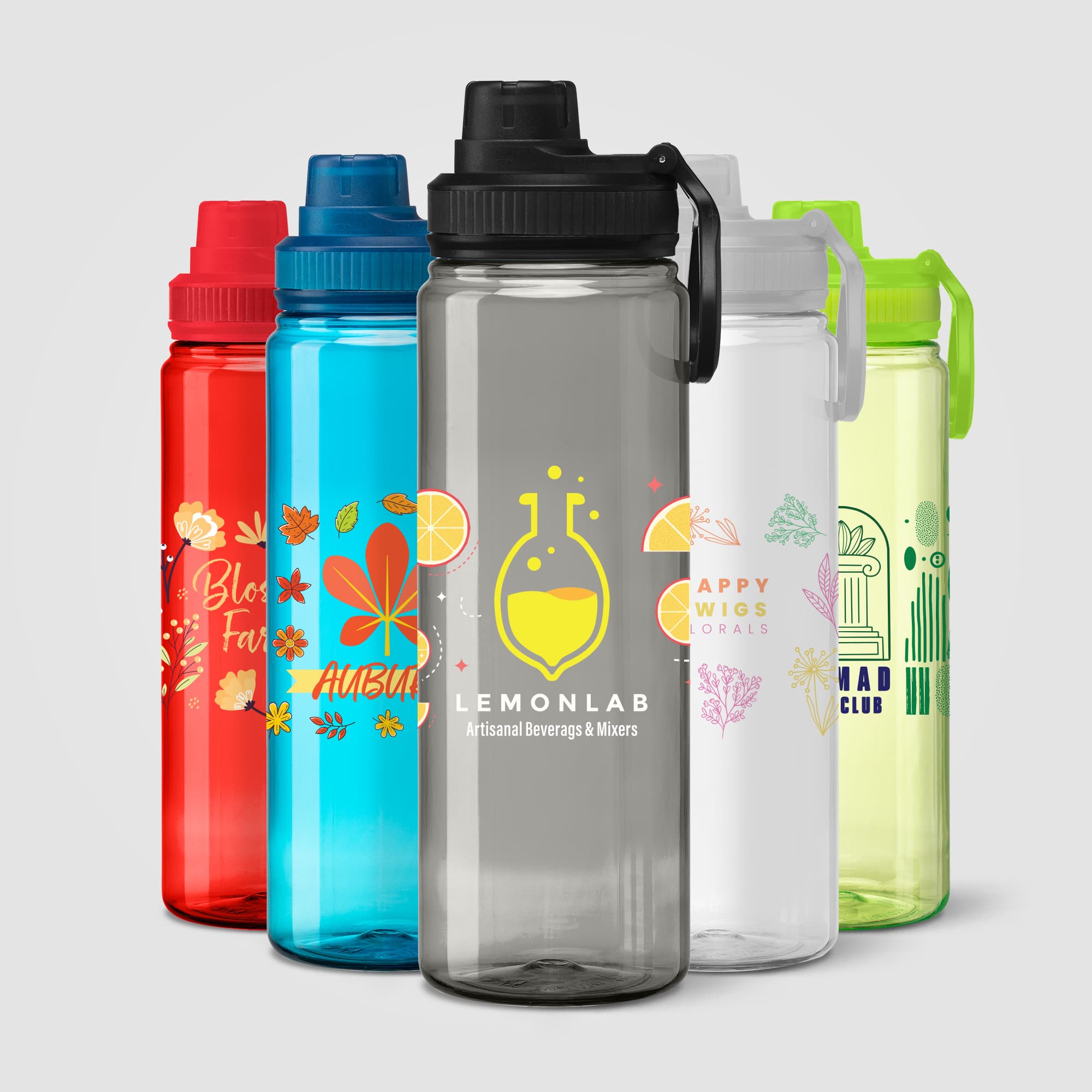 Alaska rPET Carry Handle Sports Bottle - 27 oz.