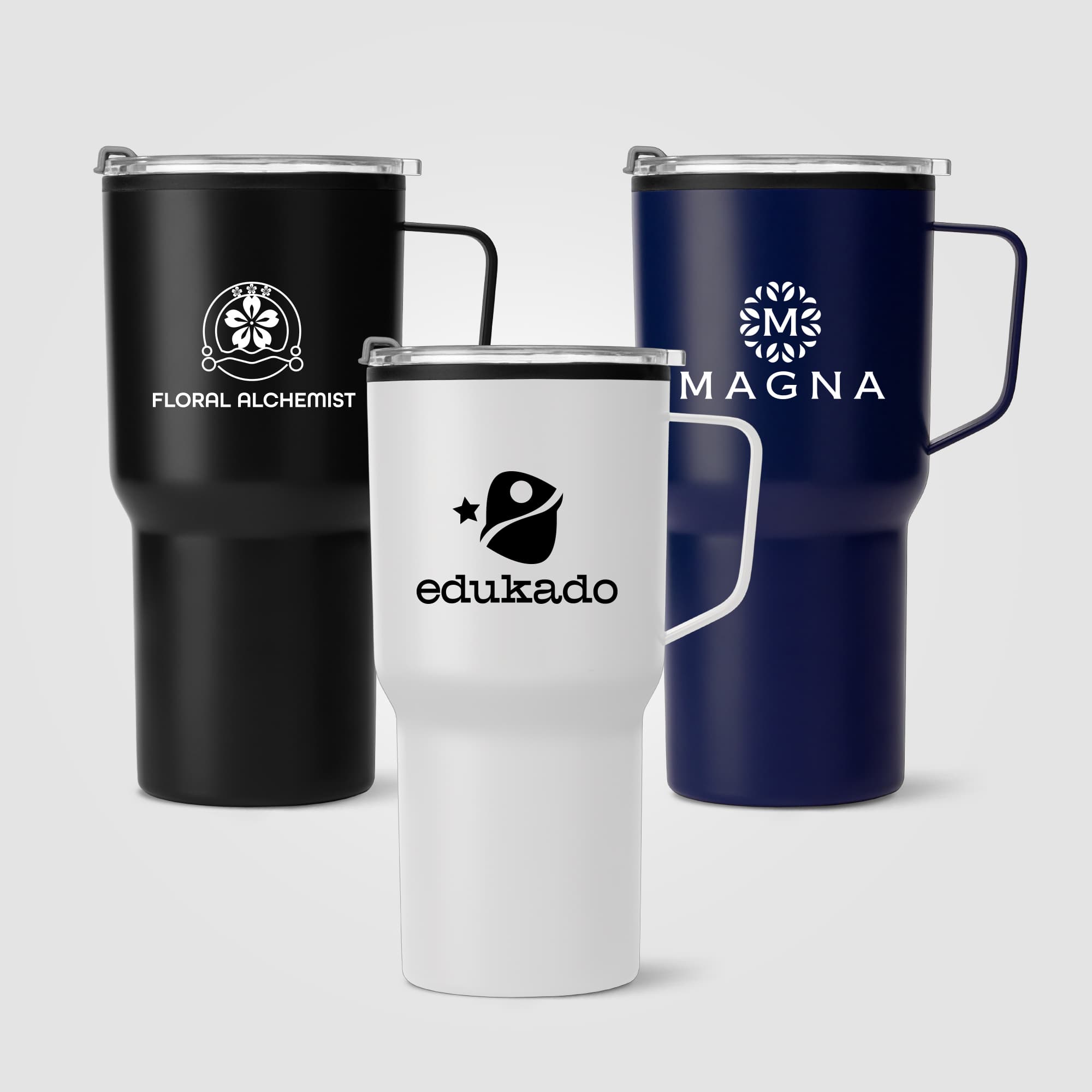 Anchorage - 30 oz. Stainless Steel Tumbler with Plastic Liner - Image 1
