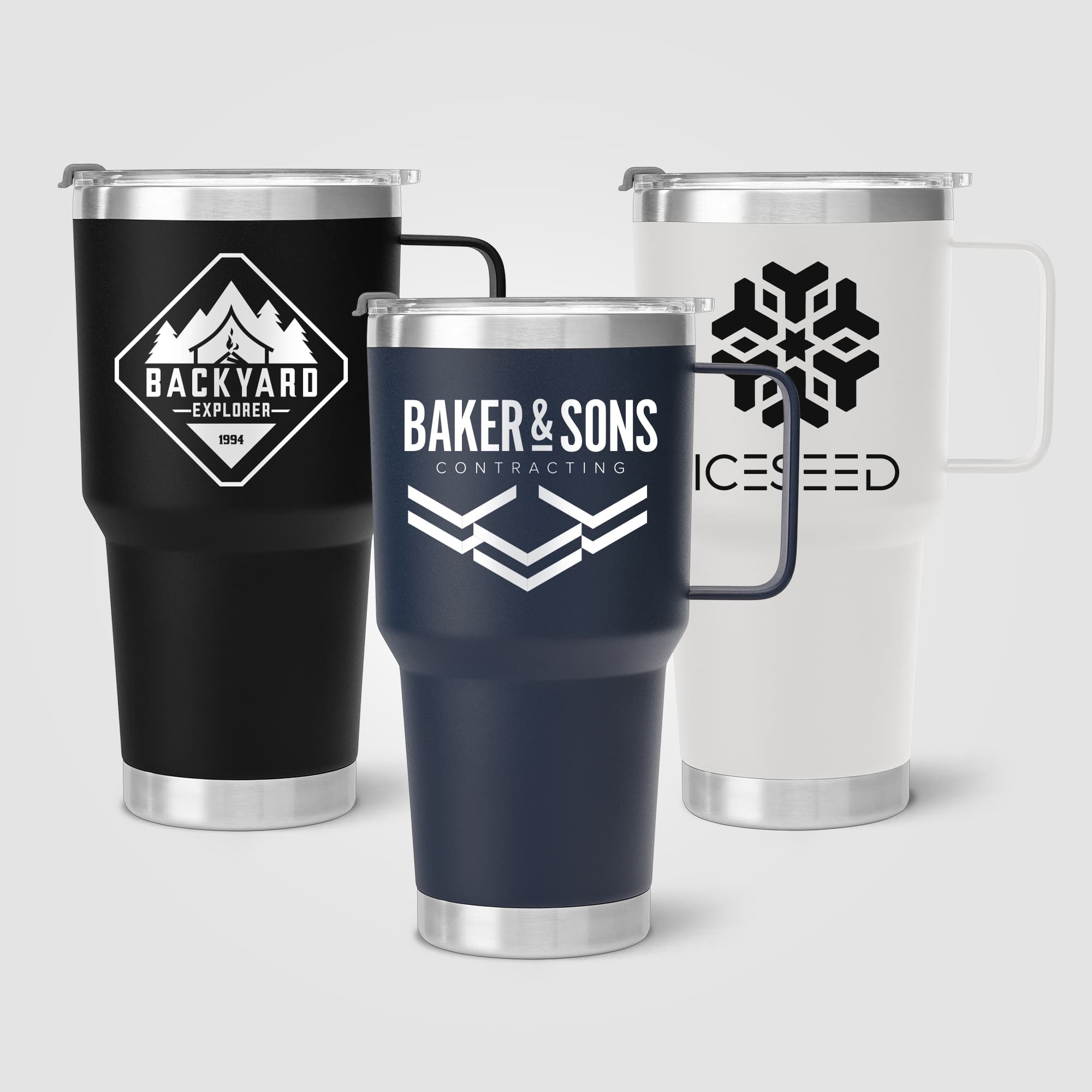 Anchorage Pro - 30 oz. Double-Wall Recycled Stainless Steel Tumbler - Image 1