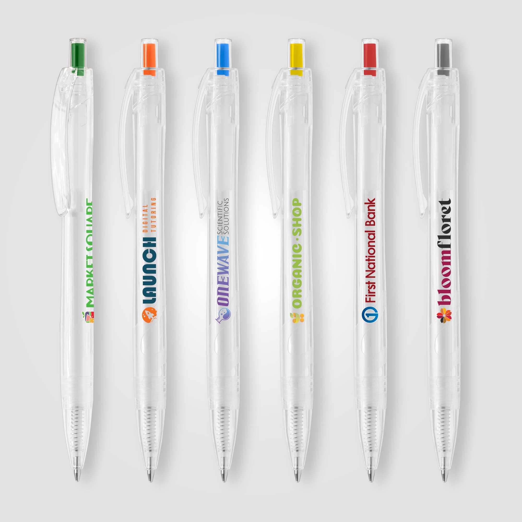 Aqua Clear - RPET Recycled Plastic Pen - Image 1